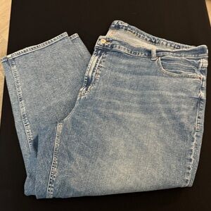 Old Navy Classic Blue Mid-Rise Boyfriend Jeans